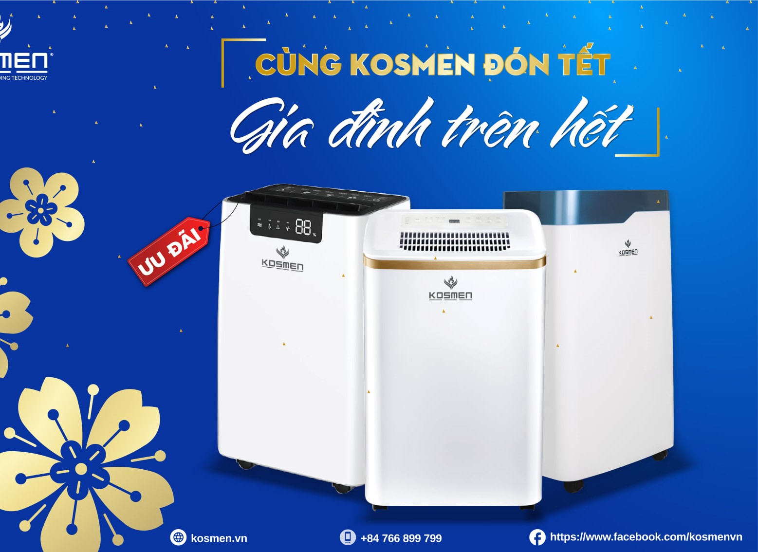 Ưu đãi đầu xuân: Cùng Kosmen đón Tết - Gia đình trên hết