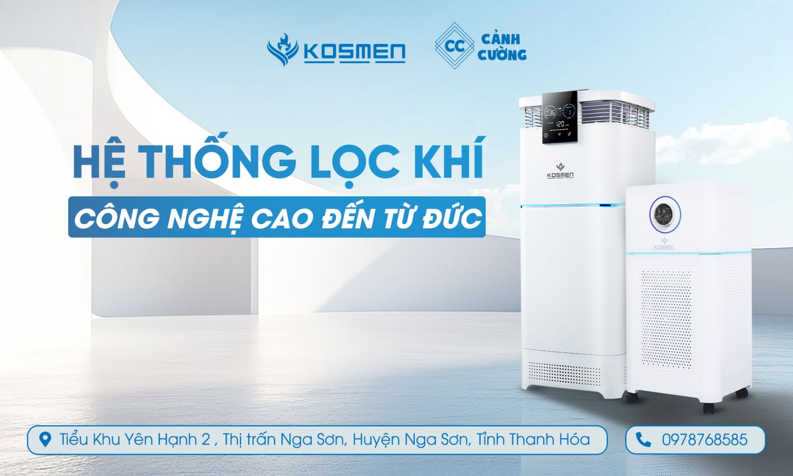 M&aacute;y lọc kh&ocirc;ng kh&iacute; Kosmen l&agrave; giải ph&aacute;p lọc kh&iacute; ti&ecirc;n tiến