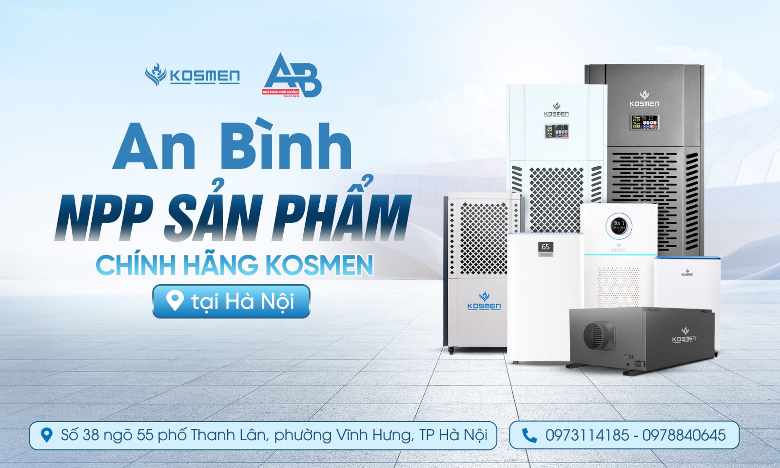 An B&igrave;nh -  NPP sản phẩm ch&iacute;nh h&atilde;ng Komsen tại khu vực H&agrave; Nội
