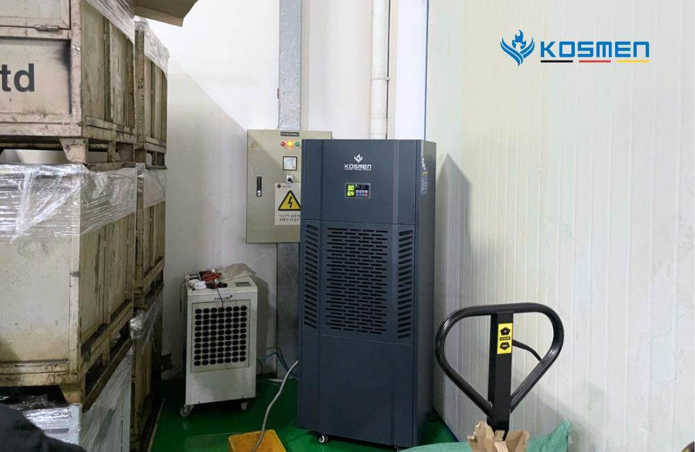 Kiểm soát ẩm kho bảo quản, phòng kiểm tra NG với máy hút ẩm