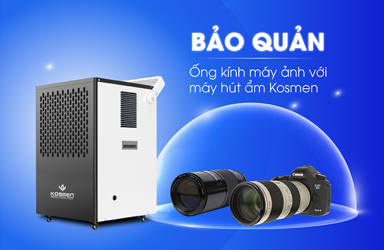 Chống Ẩm Mốc, Bảo Quản Ống Kính Máy Ảnh Với Máy Hút Ẩm Kosmen