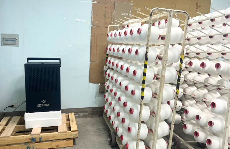 Bảo quản sợi chỉ tại Công Ty TNHH Công Nghiệp Li Long