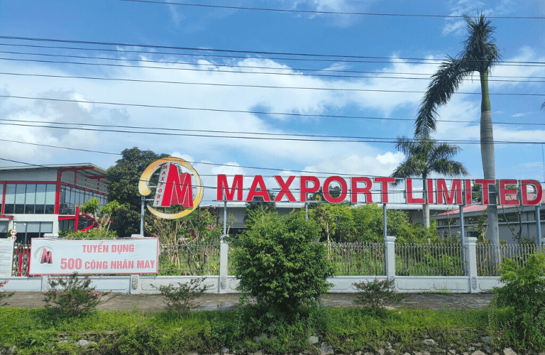 Hình ảnh bên ngoài công ty Maxport Limited chi nhánh Nam Định.