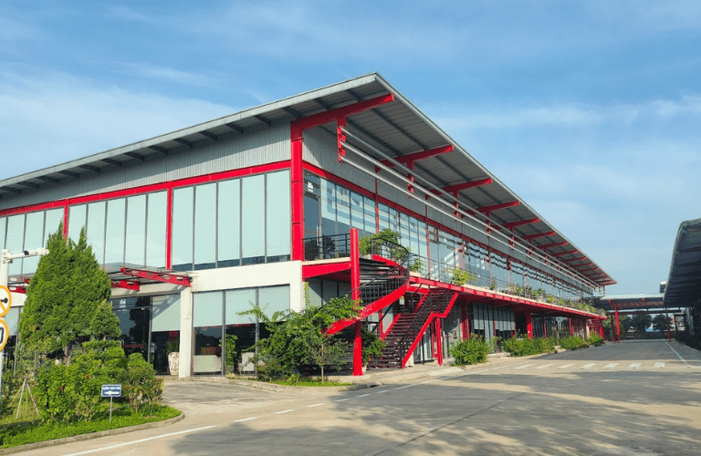 Hình ảnh bên ngoài công ty Maxport Limited chi nhánh Nam Định.