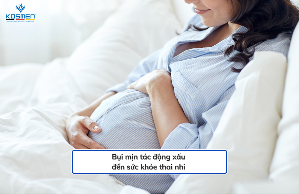 Bụi mịn có thể gây ra đột biến gen, nhiễm độc máu nhau thai