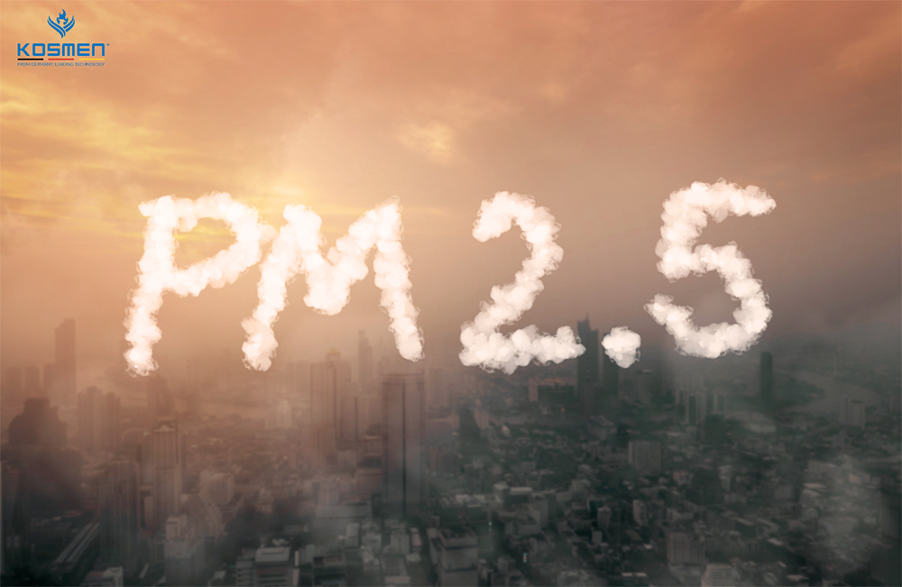 Bụi mịn là các phân tử vô cơ hoặc hữu cơ bay lơ lửng trong không khí