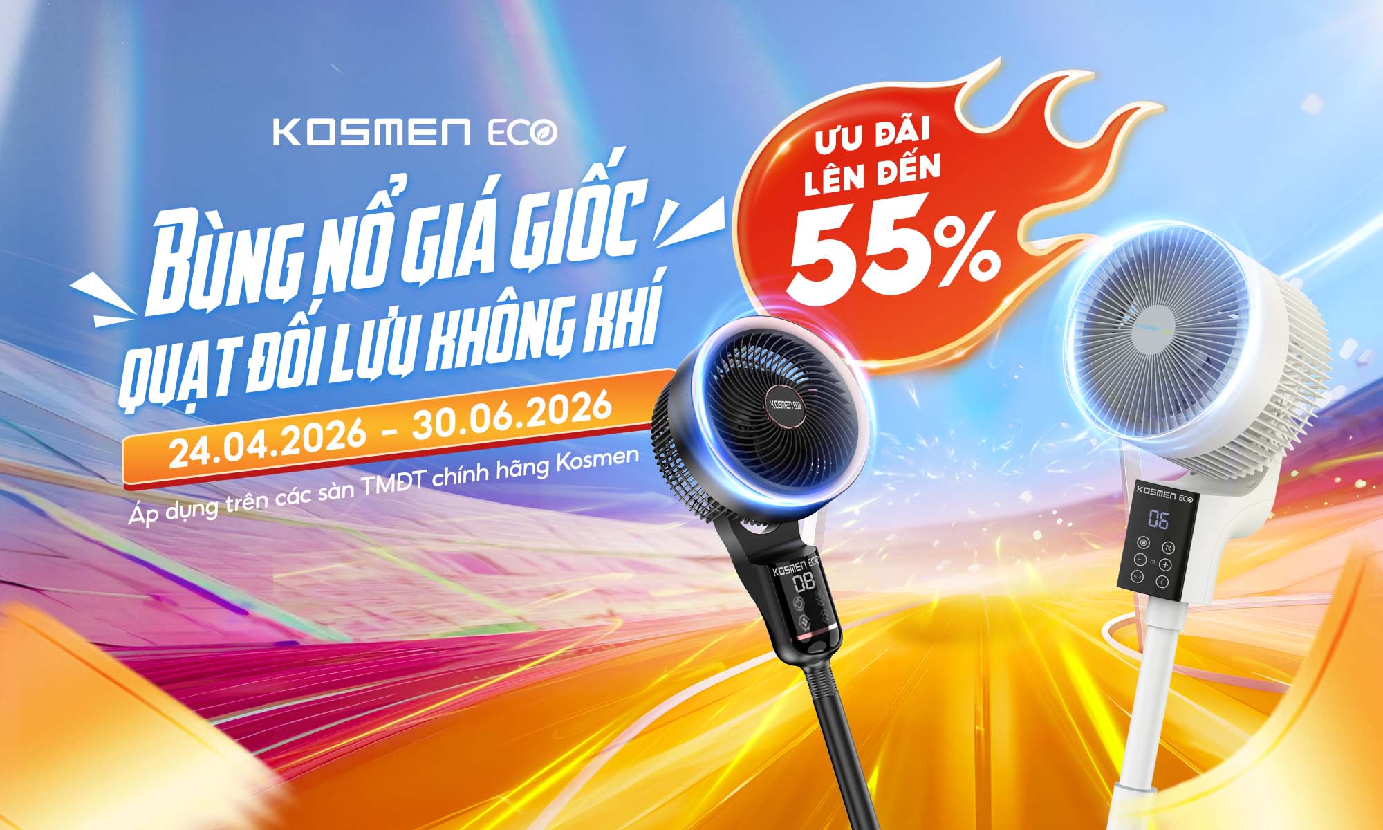 Siêu Ưu Đãi Mùa Hè - Giảm Giá Lên Đến 55%