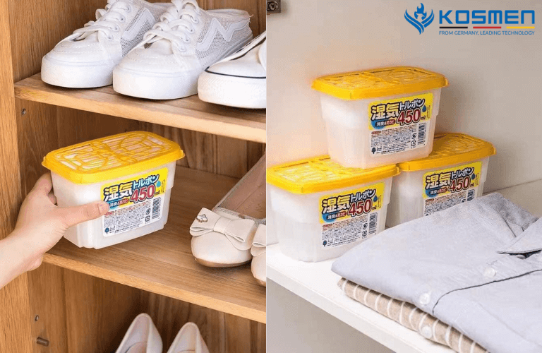 Cách chống nồm ẩm hiệu quả cho quần áo, góc nhà