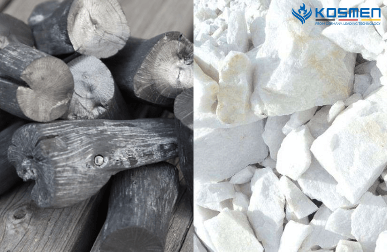 Cách hút ẩm trong phòng kín bằng vật liệu hút ẩm như than, vôi,...