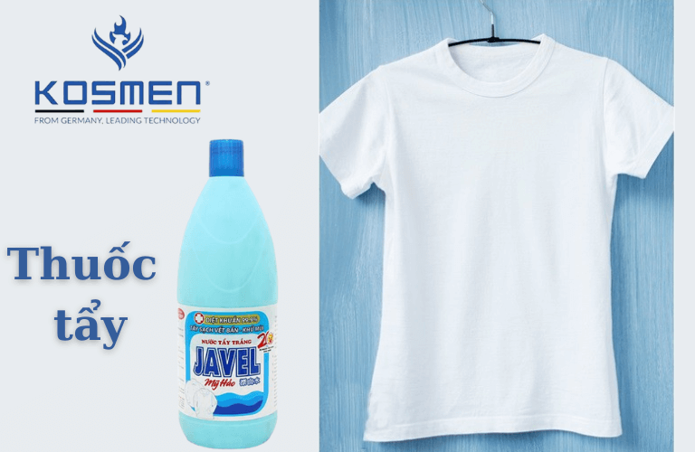 Thuốc tẩy đánh bay mọi vết nấm mốc trên quần áo