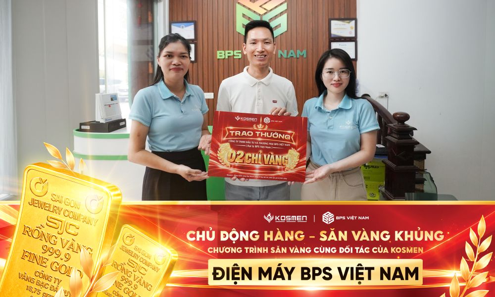 Chương Trình “Chủ Động Hàng - Săn Vàng Khủng” - BPS Việt Nam Đón Lộc Vàng 9999