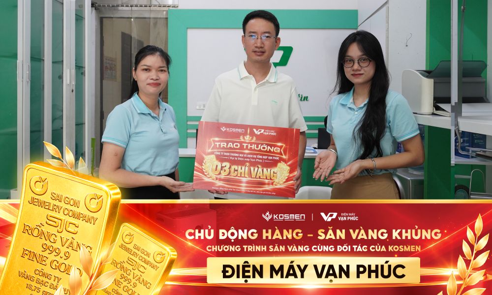 Chương Trình “Chủ Động Hàng - Săn Vàng Khủng” - Điện Máy Vạn Phúc Đón Lộc Vàng 9999