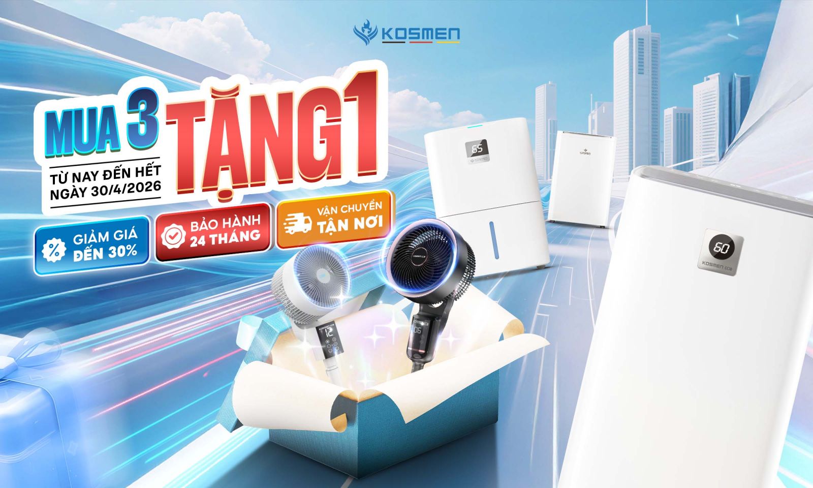 Mua càng nhiều, ưu đãi càng khủng