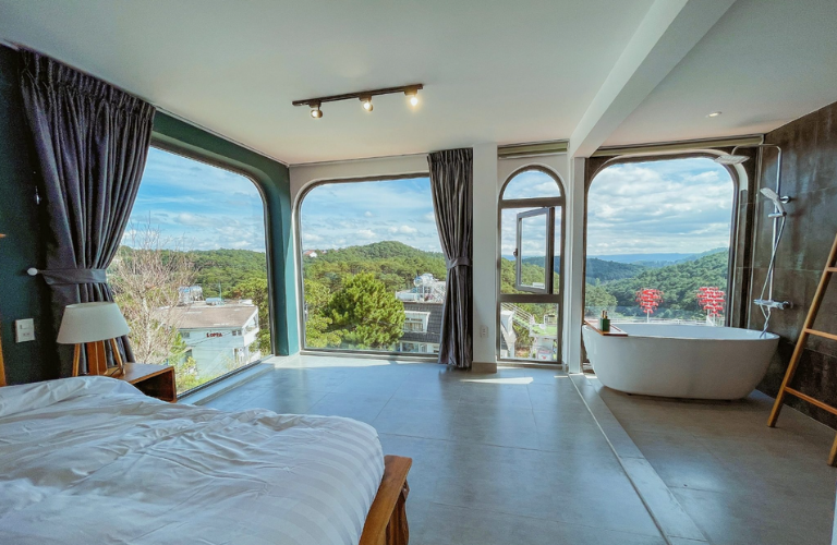 Đảm bảo hệ thống ánh sáng cho phòng homestay, khách sạn