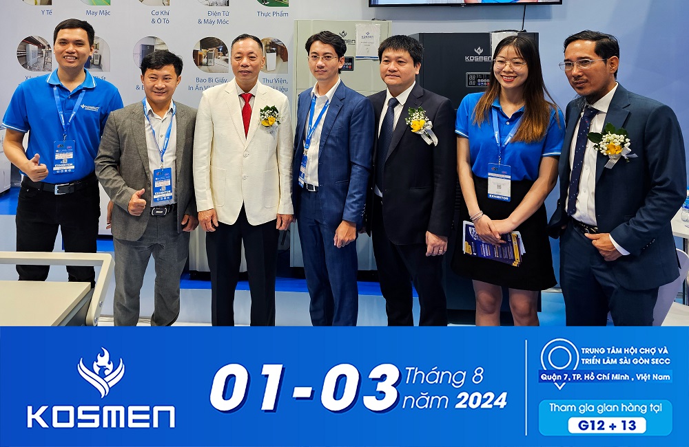 Kosmen đ&oacute;n tiếp ph&aacute;i đo&agrave;n Bộ Y Tế như một sự khẳng định vị thế