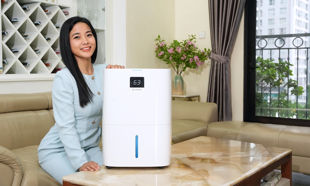 Diễn vi&ecirc;n Đ&agrave;m Hằng tin chọn m&aacute;y h&uacute;t ẩm Kosmen - Giải ph&aacute;p k&eacute;p cho m&ugrave;a nồm sống khỏe