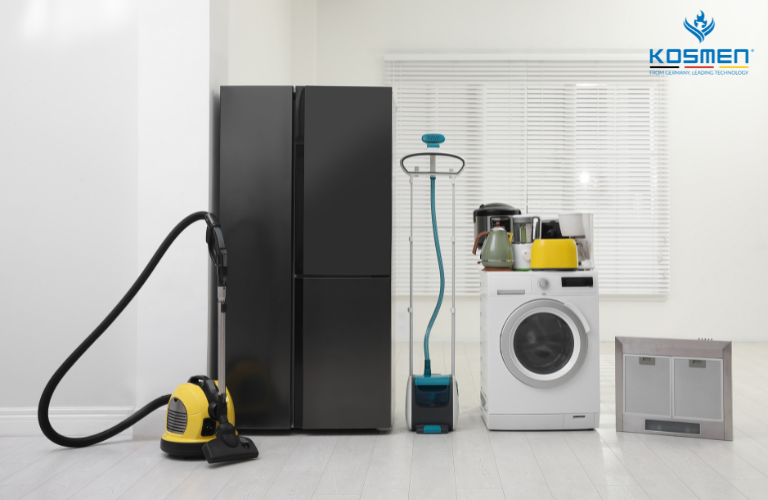 Đồ gia dụng trong nh&agrave; thường c&oacute; c&ocirc;ng suất cao hơn rất nhiều so với m&aacute;y lọc kh&ocirc;ng kh&iacute;