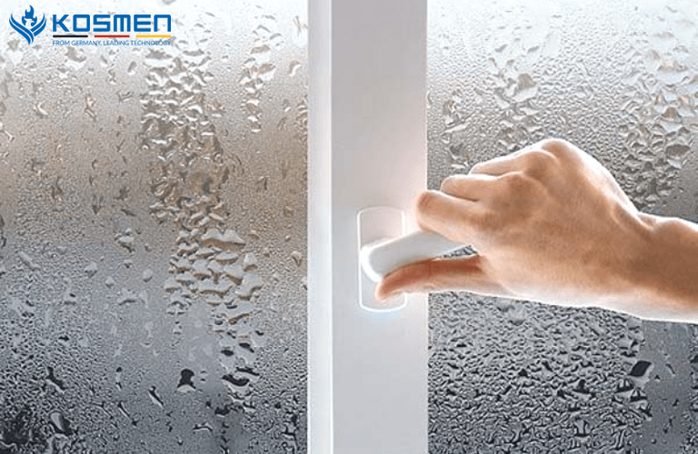Đóng kín cửa để giảm nồm ẩm trong nhà và chống nồm ẩm