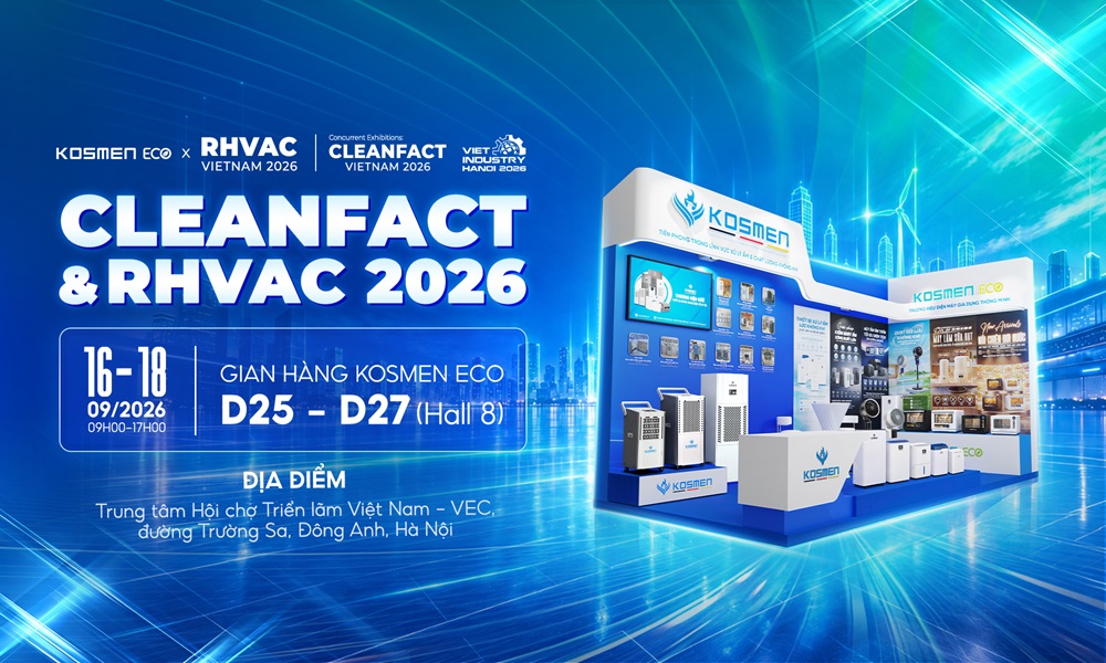 Gh&eacute; Kosmen Eco tại CLEANFACT & RHVAC &ndash; Kh&aacute;m ph&aacute; c&ocirc;ng nghệ, trải nghiệm sản phẩm v&agrave; nhận những phần qu&agrave; hấp dẫn