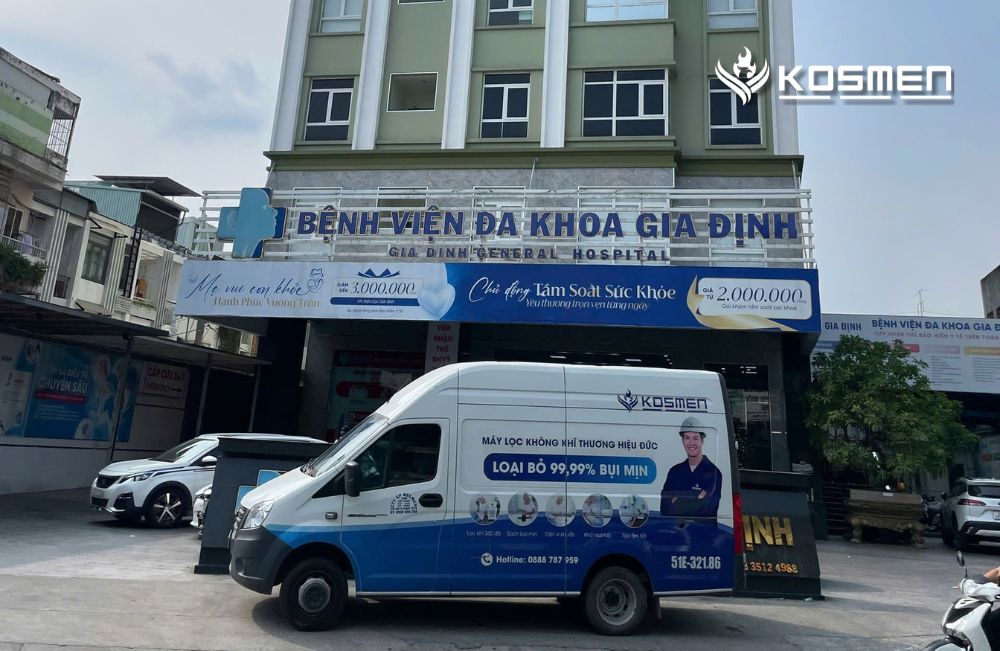 Kosmen tiến h&agrave;nh khảo s&aacute;t tại bệnh viện