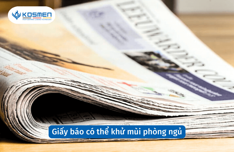 Giấy báo có thể khử mùi hôi phòng ngủ