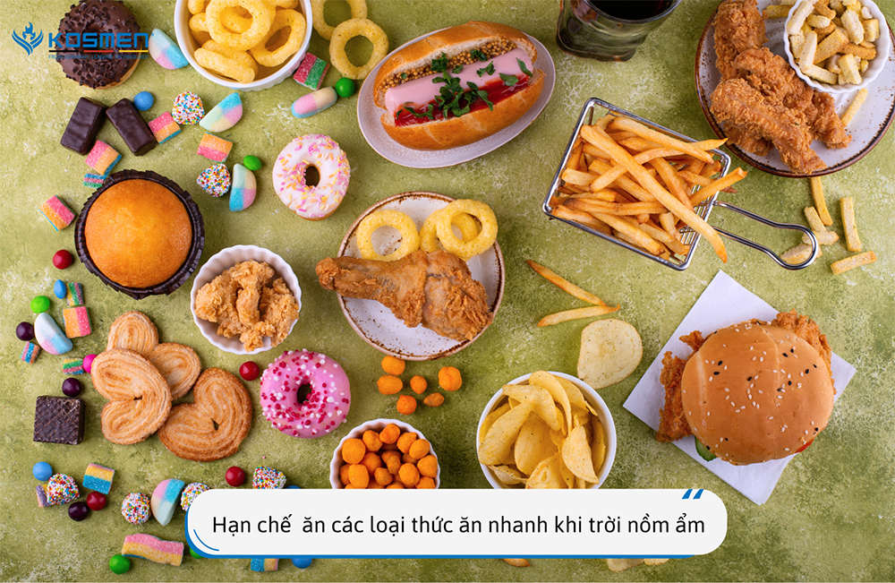 Thức ăn nhanh không tốt cho hệ tiêu hoá