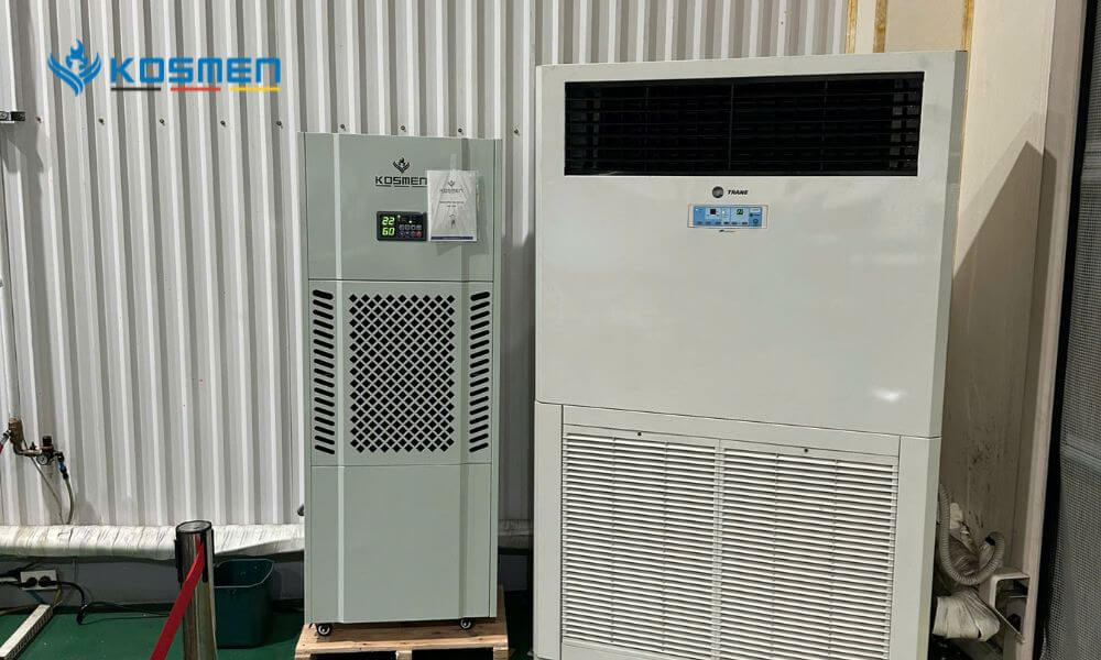 Hoàn tất lắp đặt máy hút ẩm Kosmen cho doanh nghiệp