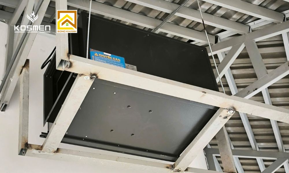 M&aacute;y h&uacute;t ẩm Kosmen KM-180DS ho&agrave;n tất lắp đặt v&agrave; đi v&agrave;o hoạt động