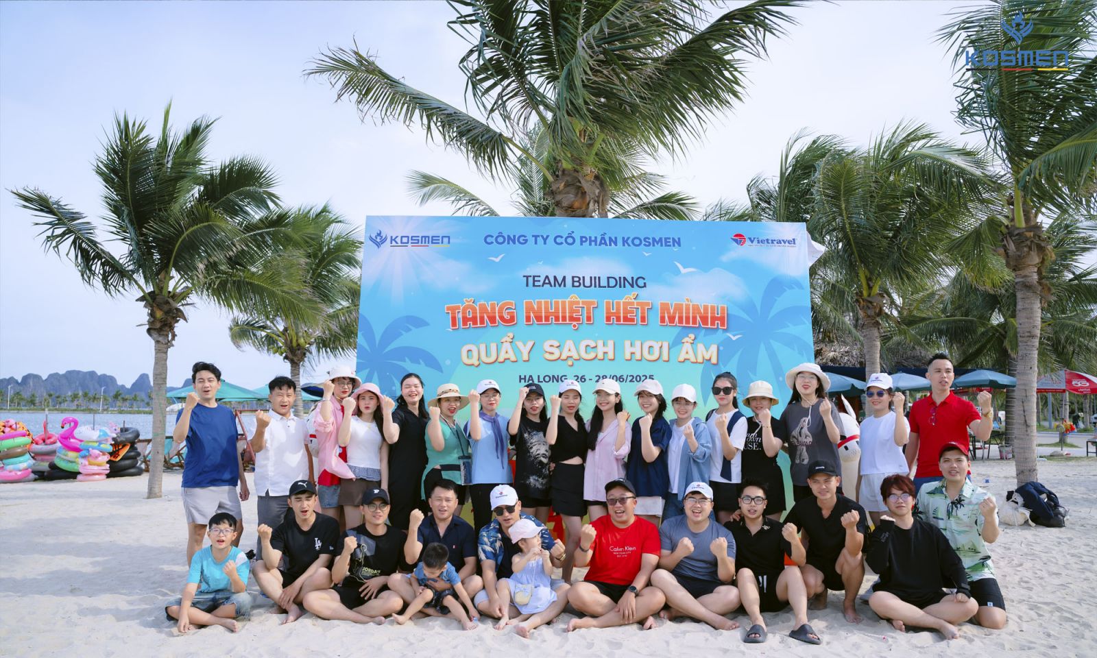 Hoạt động teambuilding đầy hấp dẫn của tập thể Kosmen