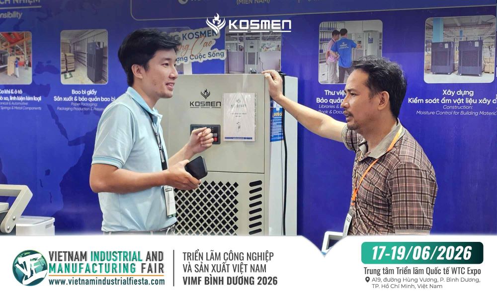 Kh&aacute;ch h&agrave;ng được tư vấn giải ph&aacute;p h&uacute;t ẩm chuy&ecirc;n s&acirc;u cho doanh nghiệp tại sự kiện