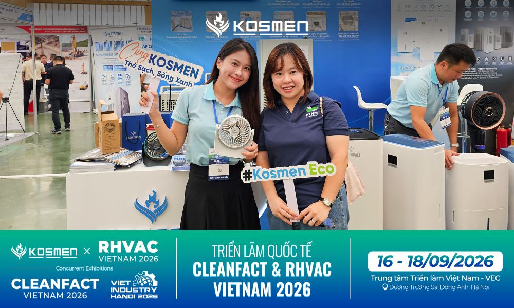 Khách hàng nhận quà khi tham gia Vòng quay may mắn của Kosmen