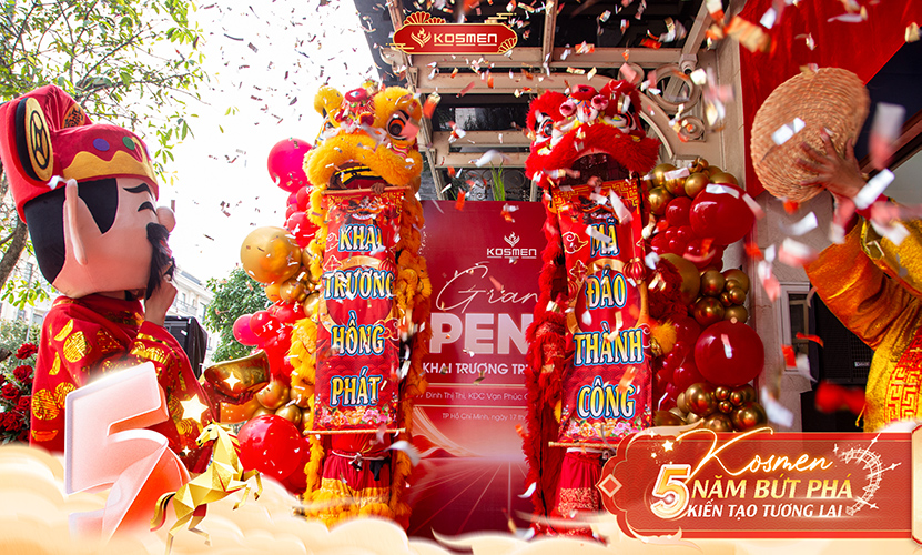 Tiết mục múa lân