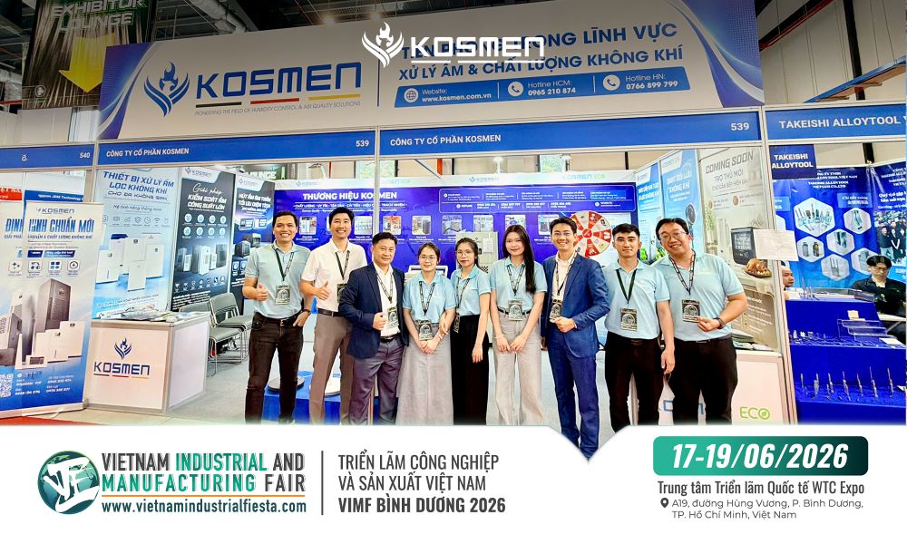 Đội ngũ ra quân ngày đầu tiên của Kosmen, sẵn sàng tư vấn giải pháp giải quyết nhu cầu cải thiện chất lượng không khí cho đa không gian