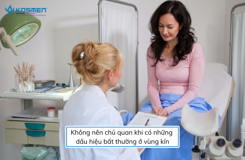 Đến ngay phòng khám phụ khoa khi có những dấu hiệu bất thường
