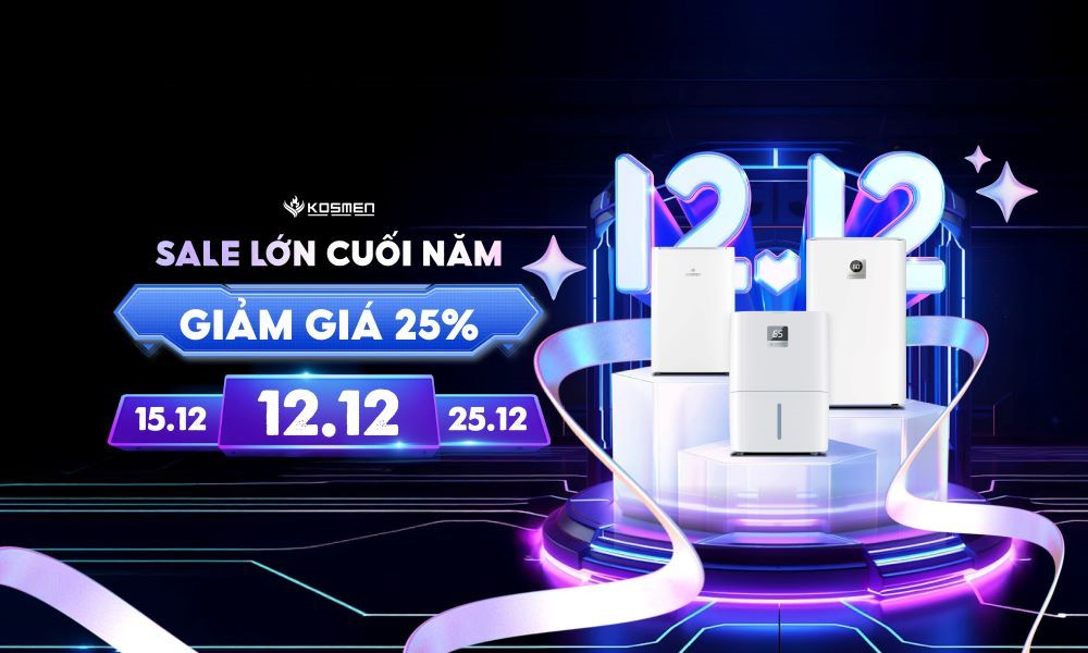 Kosmen Việt Nam ch&iacute;nh thức khởi động chương tr&igrave;nh ưu đ&atilde;i cuối năm với mức giảm gi&aacute; l&ecirc;n đến 25%