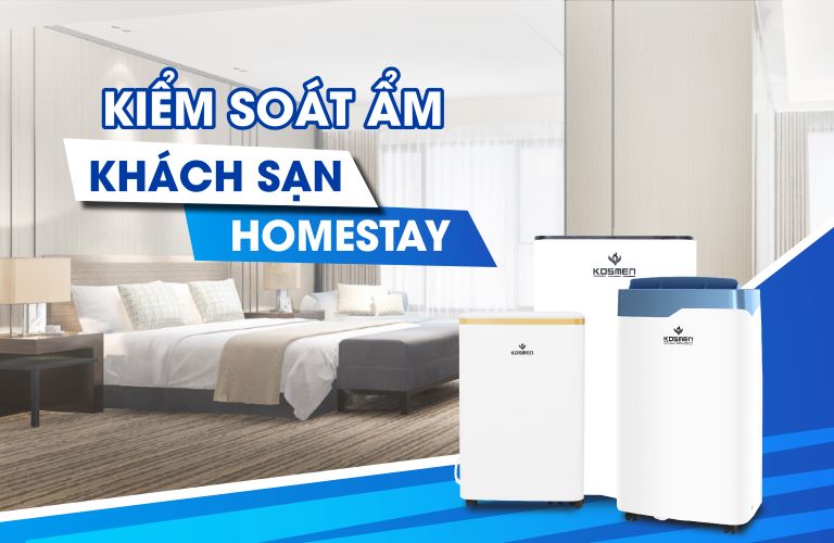Ứng Dụng Máy Hút Ẩm Trong Khách Sạn, Homestay