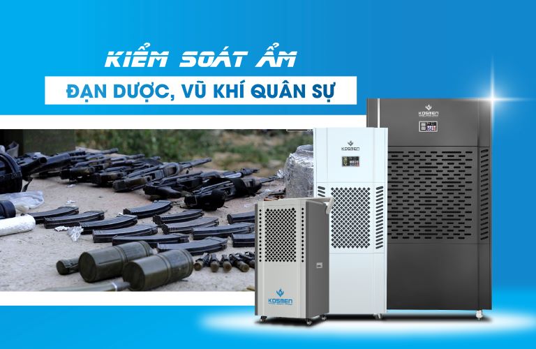 Kiểm Soát Độ Ẩm Trong Sản Xuất Đạn Dược, Quân Sự