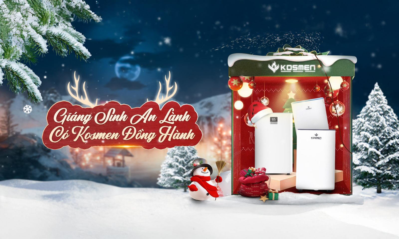 Đ&oacute;n m&ugrave;a Gi&aacute;ng Sinh rộn r&agrave;ng v&agrave; ấm &aacute;p c&ugrave;ng Kosmen