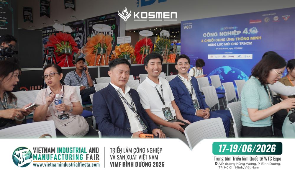 Hình ảnh ban Giám Đốc Kosmen tham dự buổi khai mạc sự kiện