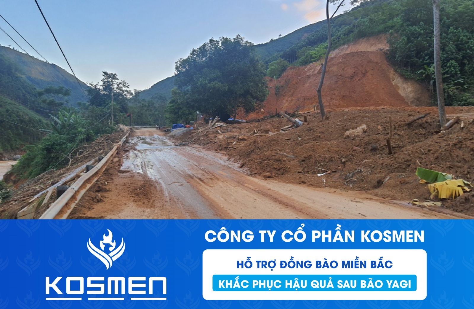 Kosmen Hỗ Trợ Đồng B&agrave;o X&acirc;y Dựng Lại Nh&agrave; Sau B&atilde;o Yagi