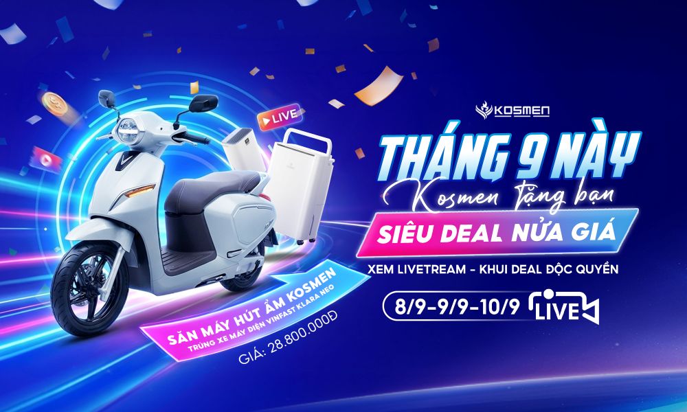 Ưu đãi T9/2026: Siêu Deal Nửa Giá - Mua Sắm Thả Ga