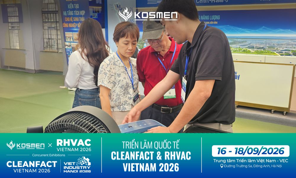 Đội ngũ Kosmen tư vấn chuyên sâu cho Khách tham quan tại Triển lãm