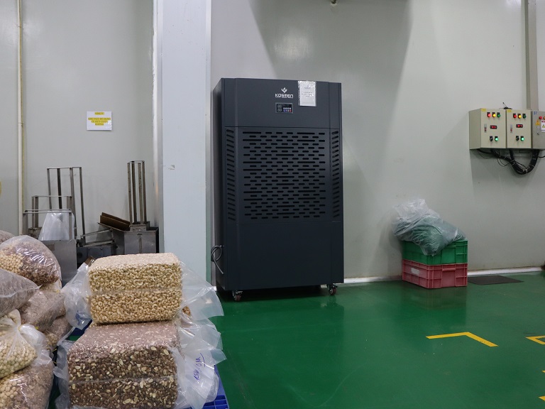 Máy hút ẩm Kosmen - Giải pháp hút ẩm hiệu quả cho các kho sản xuất