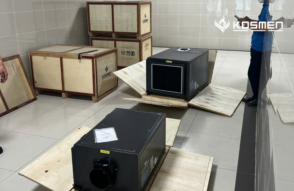 Dự án lắp đặt máy hút ẩm âm trần Kosmen KM-180DS cho Bệnh viện Đa Khoa Tỉnh Tiền Giang