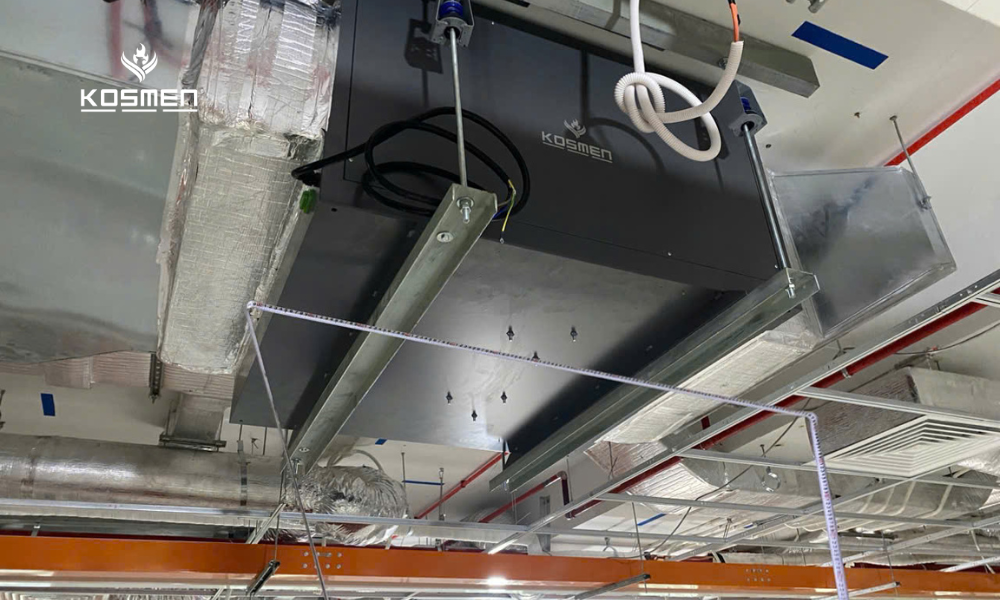 Lựa chọn lắp đặt máy hút ẩm treo trần phù hợp cho các doanh nghiệp