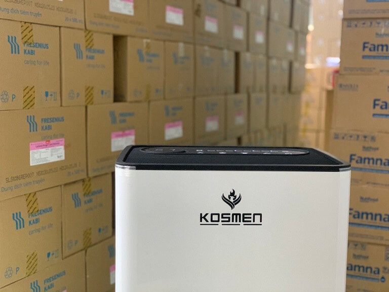 Lắp đặt máy hút ẩm Kosmen bảo quản kho thuốc, khoa dược tại Bệnh viện Nhi đồng 1