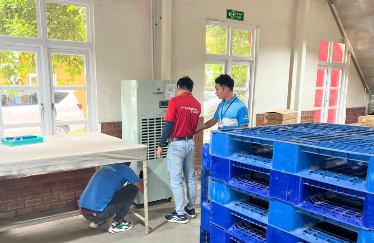 Bảo quản vải và phụ kiện vải tại Công ty TNHH Wagon