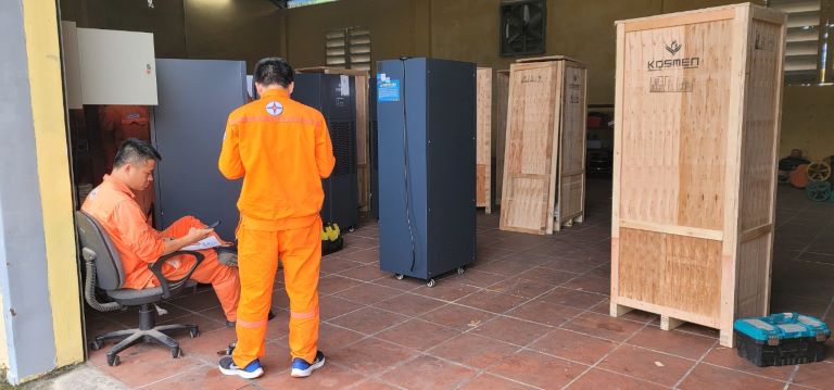 Lắp đặt máy hút ẩm tại nhà máy Thủy điện Tuyên Quang