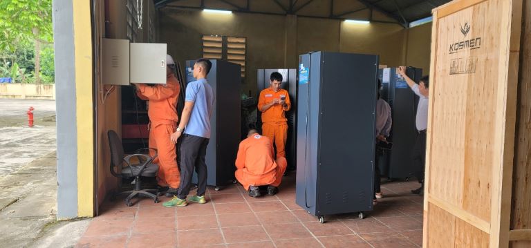 Dự án lắp đặt máy hút ẩm để bảo quản thiết bị điện tại nhà máy Thủy điện Tuyên Quang