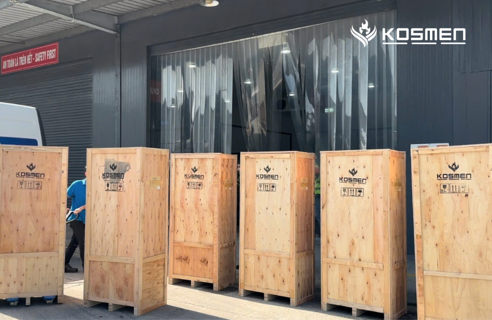 Dự &aacute;n lắp đặt m&aacute;y h&uacute;t ẩm Kosmen KM-250S để xử l&yacute; ẩm kho b&atilde;i lưu giữ h&agrave;ng h&oacute;a